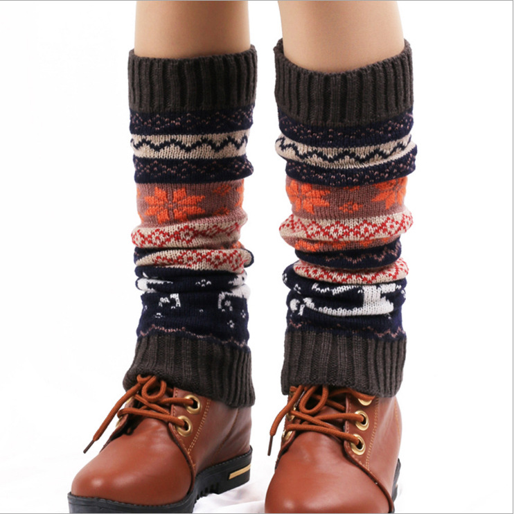 Thermal Sock Winter - 新しいウールサーマルソックス韓国版秋と冬のアクリルレッグソックスクリスマスソックスクリスマスフットウォーマー