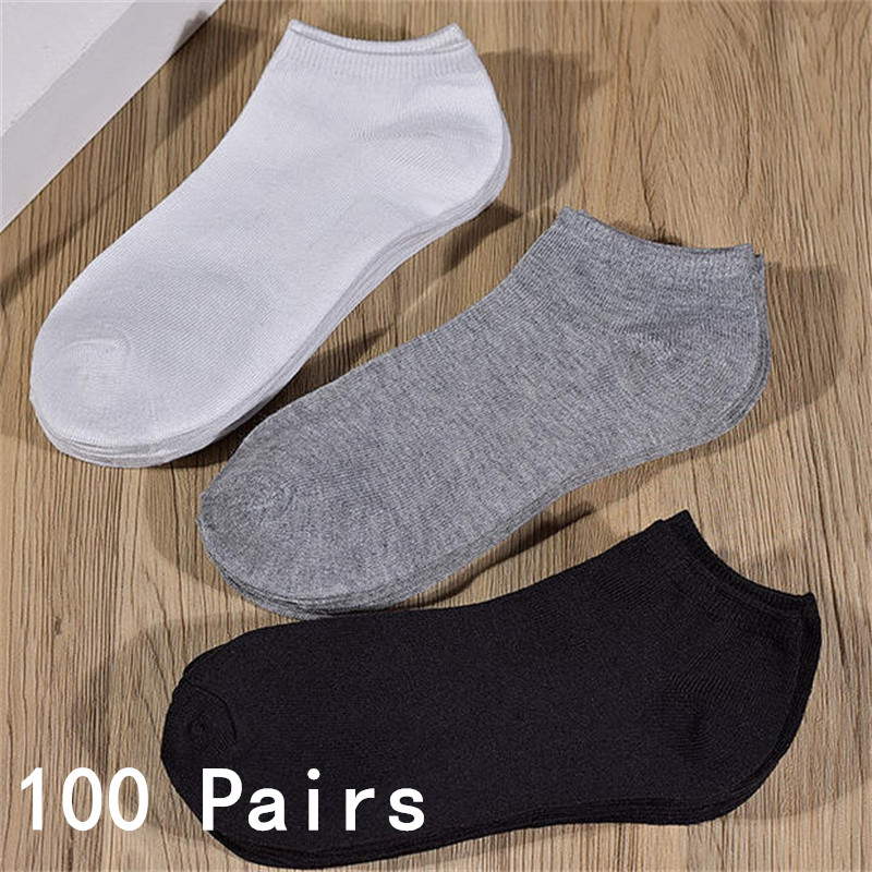 No Show Sock Women - 卸売 50/100足入り インビジブル ローカット アンクルソックス 男女兼用