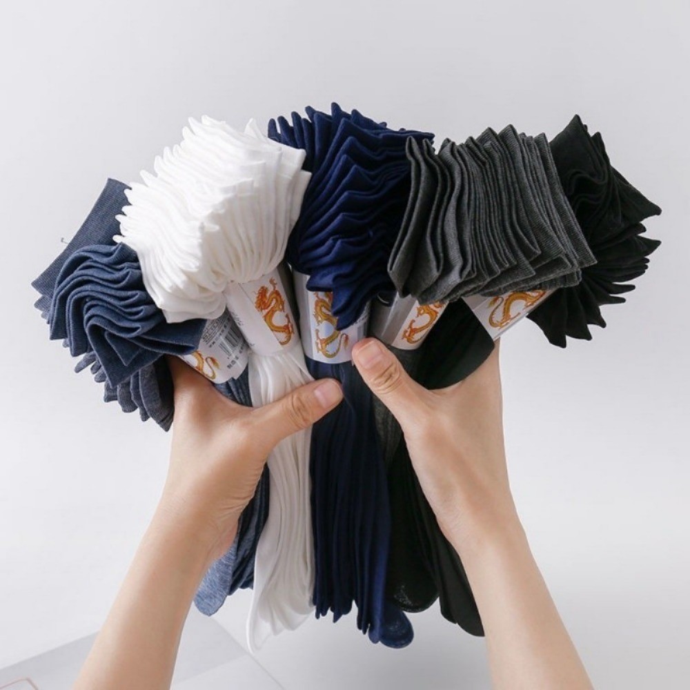 10足組 メンズ 防臭シルクソックス 夏用 ボーイズ 防臭竹 - Silk Sock Bamboo のレビューと価格