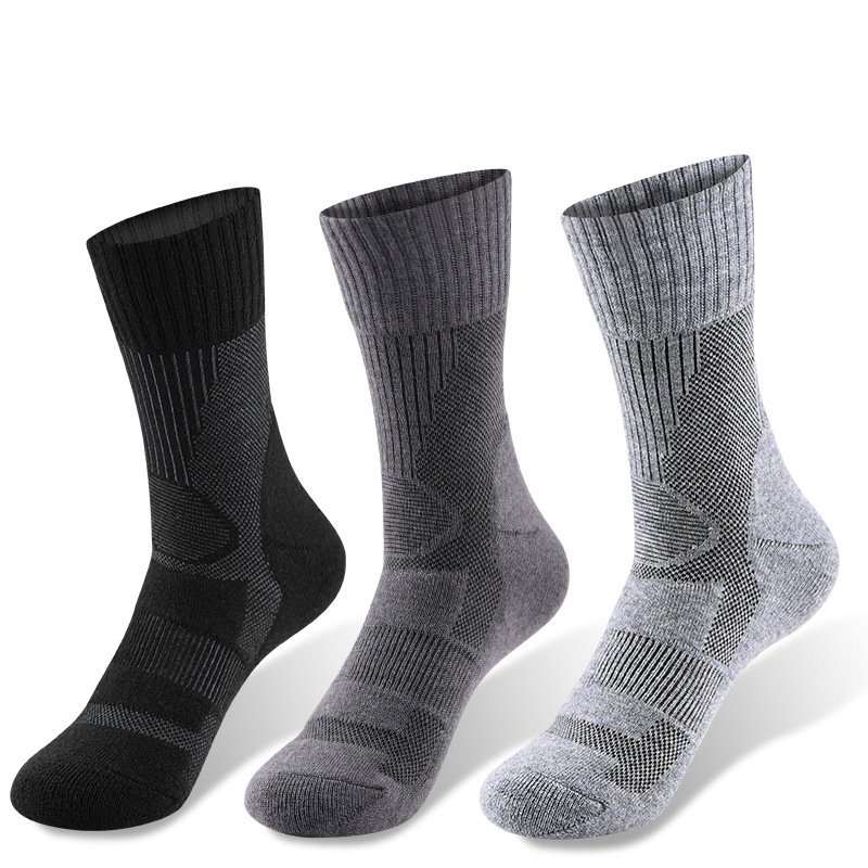 1 ペアメリノウール靴下冬の靴下男性女性厚い登山ハイキング靴 - Wool Hiking Sock のレビューと価格