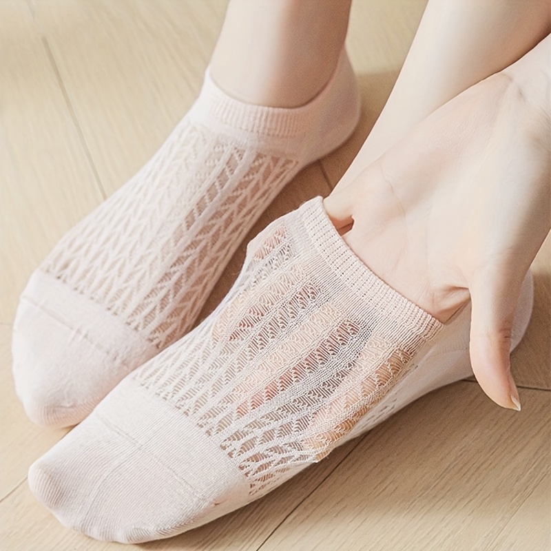 女性用インビジブルソックス10足、夏用メッシュ通気性エアコン - Invisibility Sock Loafer のレビューと価格