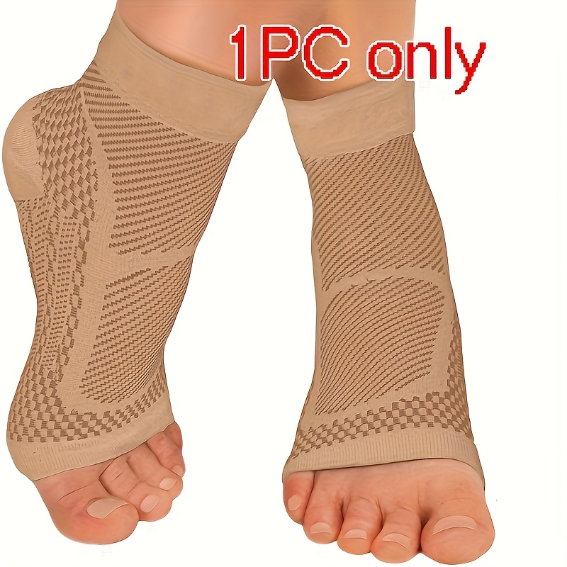 スポーツ用足首サポートブレース圧縮スリーブ1組、アキレス腱炎 - Ankle Brace Sock のレビューと価格