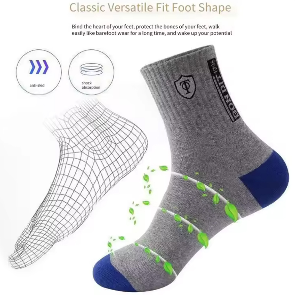 メンズ20足組プレミアムサーマルクルーソックス ソフトで暖か - Cotton Crew Sock Pack のレビューと価格