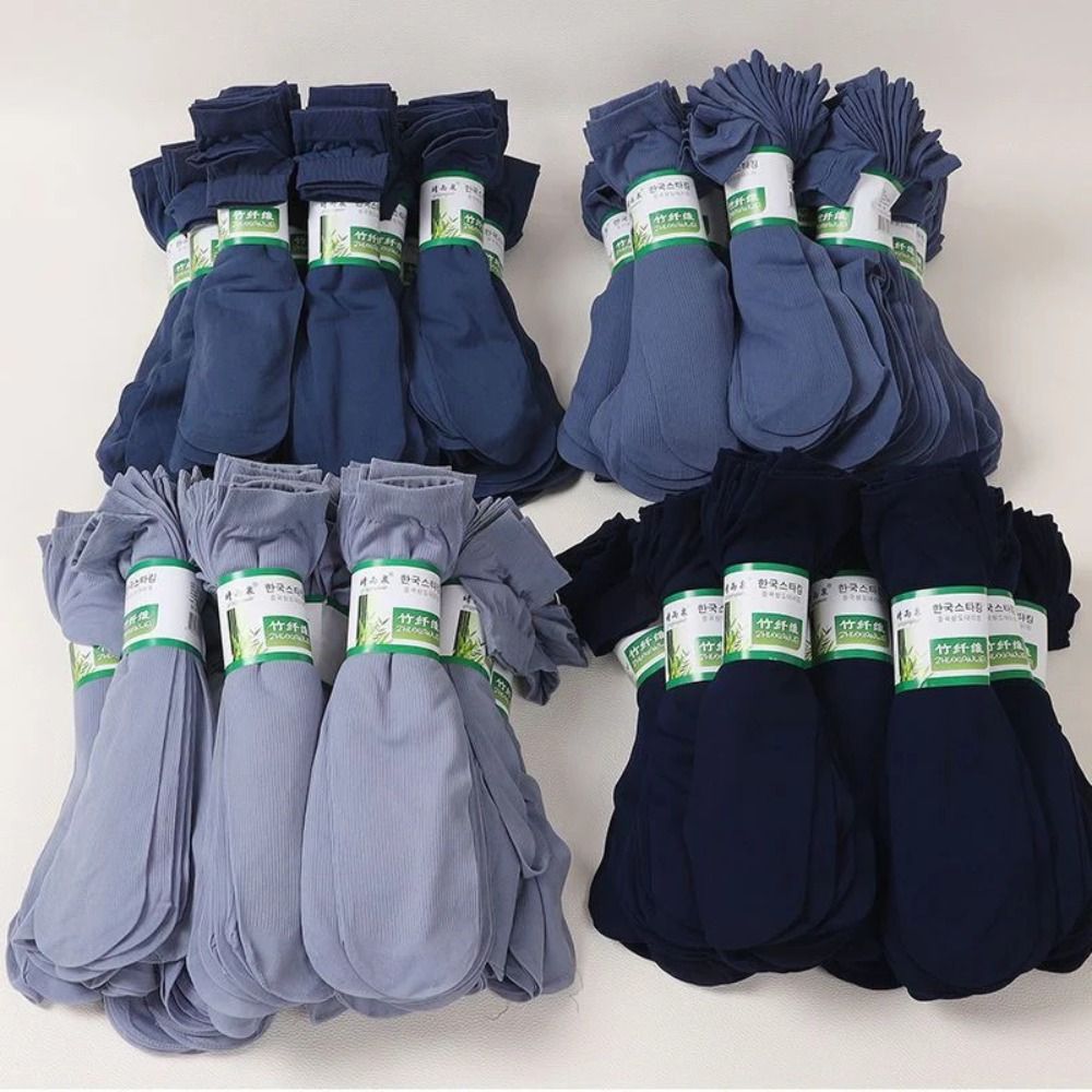 10足組 ファッション メンズ アイスシルクソックス ソフト - Silk Sock Bamboo のレビューと価格