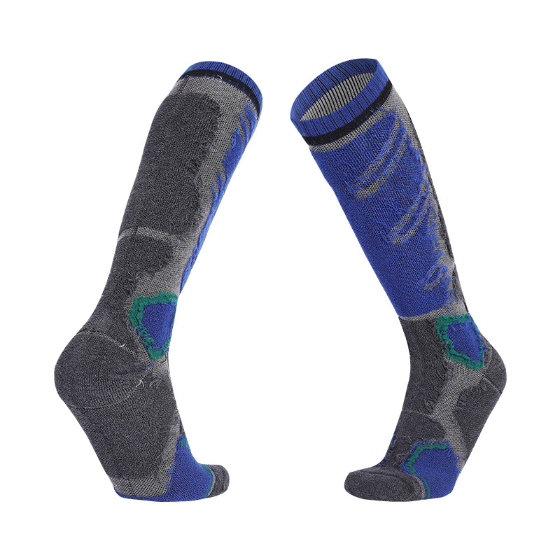 1 ペアメリノウールサーマルソックス男性女性冬ロング暖かい圧 - Wool Hiking Sock のレビューと価格
