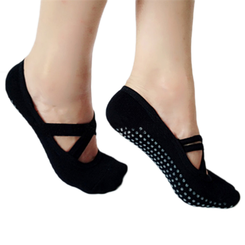 ヨガソックス レディース ブラック ノンスキッド ピラティス - Grip Sock Yoga のレビューと価格