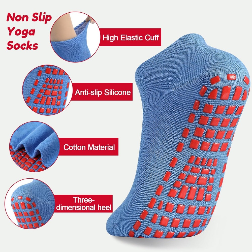 滑り止め付きヨガ＆ピラティスソックス（女性用） - Grip Sock Yoga のレビューと価格